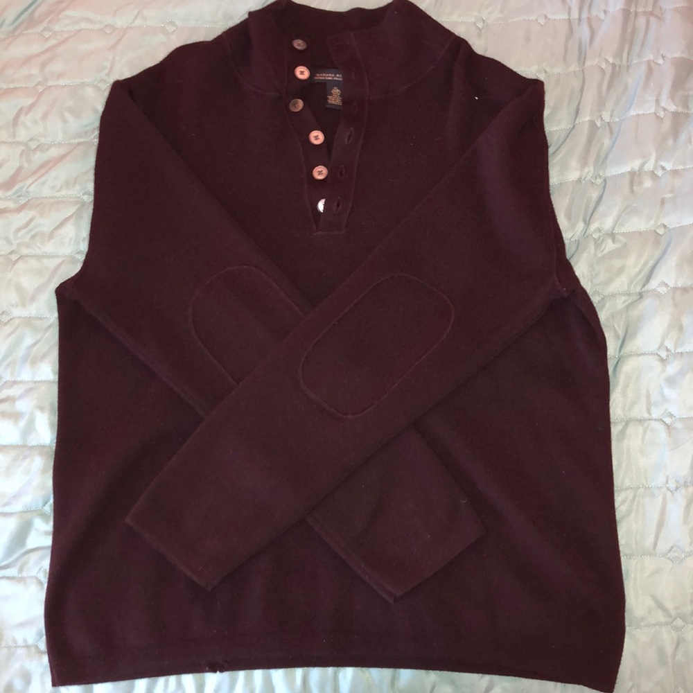 Men’s mock neck sweater